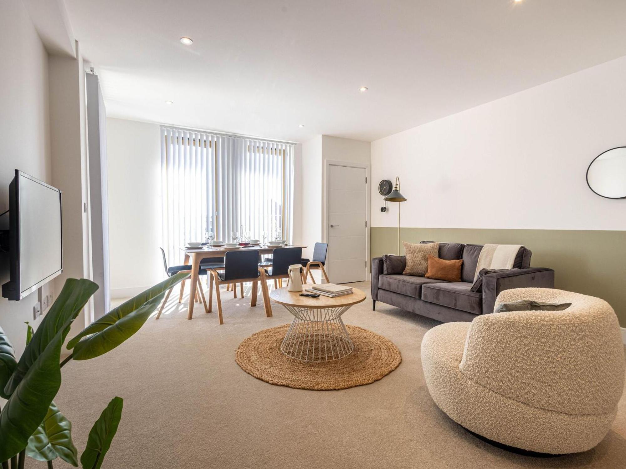 Modern Apartments With Balcony In Merton Near Wimbledon By Sojo Stay Mitcham Dış mekan fotoğraf